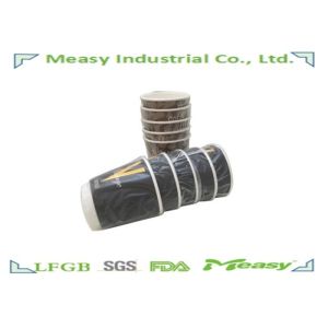 Individual Wrapped Disposable Double Wall Paper Cups With Logo Printed