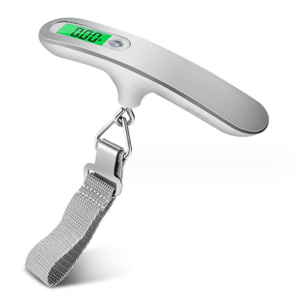Digital Display 50kg Range Electronic Handheld Luggage Scale with Backlight
