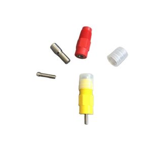 Yellow Chicken Nipple Drinker 38.8mm Automatic Poultry Drinkers