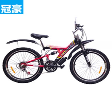 24 Inch Full Suspension Mountain Bike for 2015 Sale Alloy Handlebar Stem and 21 Speed