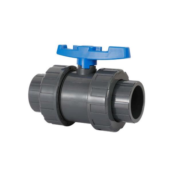 Buy Stable Antiwear True Union Ball Valve PVC Practical Abrasion Resistant at wholesale prices
