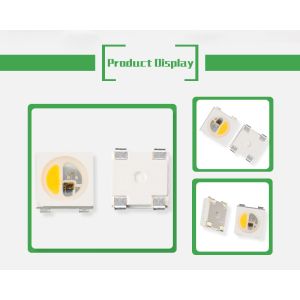 Individually addressable 5050 SMD RGBW built-in IC chip lighting source for DIY