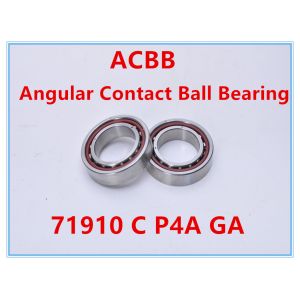 Quality 71910 C P4A GA Angular Contact Ball Bearing for sale