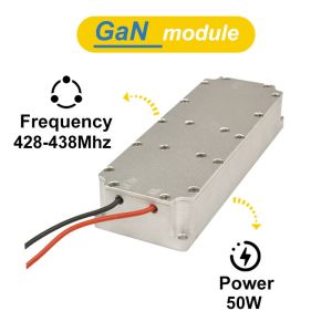 Quality 50W GaN RF Power Amplifier Module 428–438MHz | High-Power Anti-Drone Signal Jammer | FPV &amp; UAV Long-Range Drone Defense, Compact Design, Efficient for sale