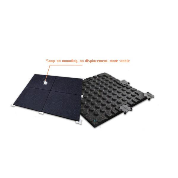 Buy No Odor Colored Rubber Tile For Indoor Playground Interlocking Anti Fatigue Mats at wholesale prices