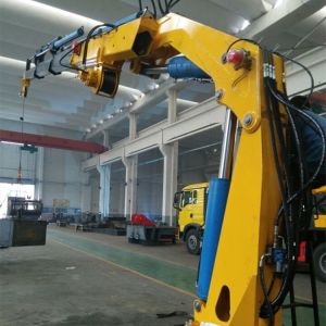Hydraulic 6M Folding Boom 2T Offshore Marine Cranes