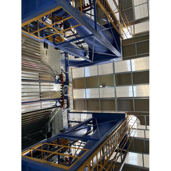 Double Powder Booth Aluminium Profiles Surface Treatment Vertical Powder Coating