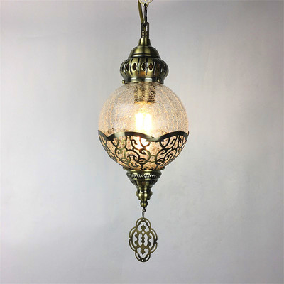 Beautiful Handmade Turkish Mosaic Lamp Single Ball Hanging Lights(WH-DC-21)