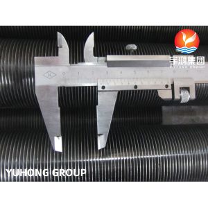 ASTM A179 WOULD FINNED TUBE L-TYPE WITH ALUMINIUM FIN FOR AIR COOLER