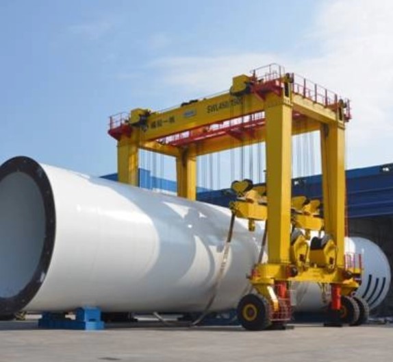 Buy Double Beam 10t Mobile Gantry Crane For Warehouses at wholesale prices