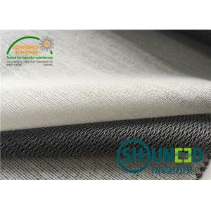 Tricot Brush Raschel 70% Viscose Fusible Interlining Garments B1000