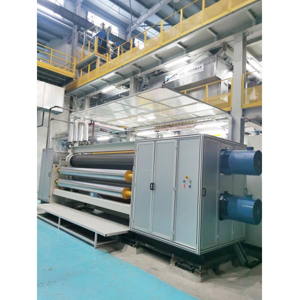 Buy Nonwoven Fabric Embossing Calendering Machine Alloy Steel material 2920mm at wholesale prices