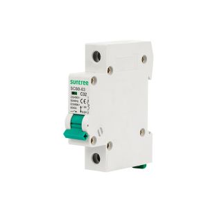 Double Pole 6kA 63 Amp IEC60898 Mcb For Ac
