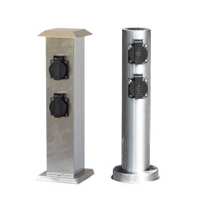 Quality Outdoor Garden Stainless Steel In-ground Lawn Electrical Power Sockets Outlet 10A AC250V for sale