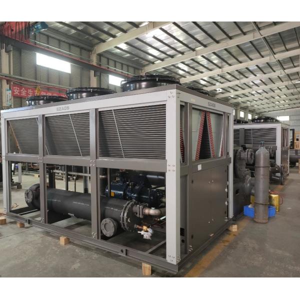 Semi Hermetic Air Cooled Screw Compressor Chiller R134a/R407C/R22 For Chemical Industry
