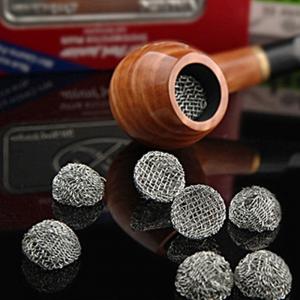China Tobacco Smoking Pipe Metal Filter Screen Steel Mesh Rimmed Dome Bong Shake on sale