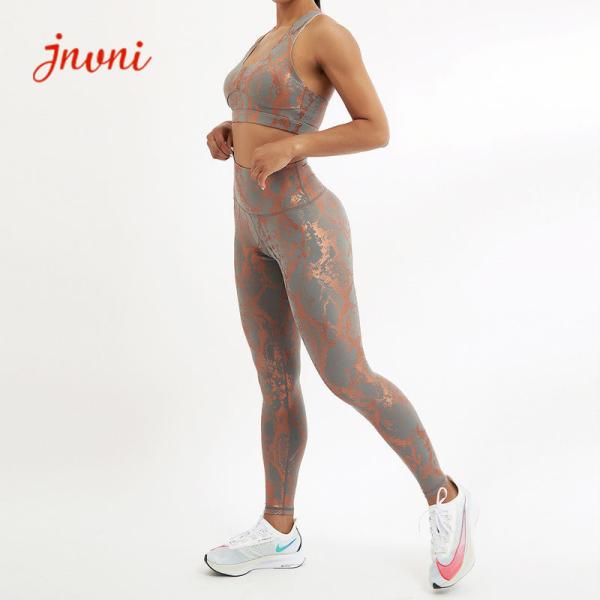Buy Shinny Sportswear 280gsm Yoga Activewear Sets Running Yoga Leggings Set 2 Piece Set at wholesale prices