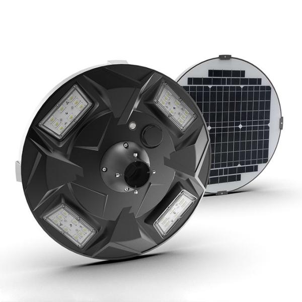 Outdoor Waterproof IP66 integrated Solar Power Led Garden Post Lights with Motion Sensor 2