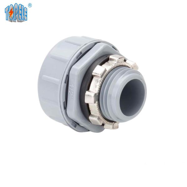 Buy Liquid Tight Nm Straight PVC Conduit Connector Self Extinguishing at wholesale prices