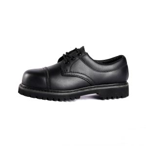 China Lace Up Nubuck Cow Leather Rubber Sole Goodyear Slip Resistant Shoes Industrial Safety Shoes on sale