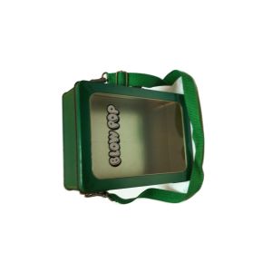 Quality Lunch Food Metal Tin Container With Bandle / Biscuit Hinge Boxes for sale