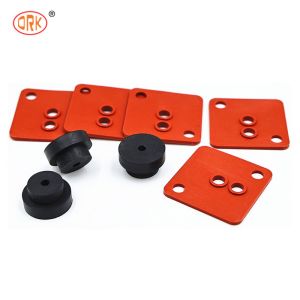 Custom Size Silicone Flat O Ring Seal Gasket Thick Rubber O Ring Seal FDA