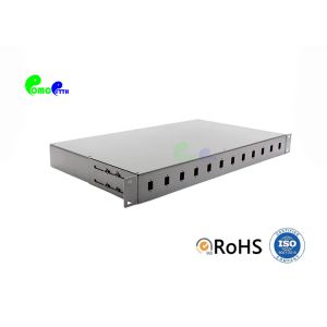 FC E2000 MPO ODF Patch Panel 12 Port Optical Distribution Frame Rack Mount