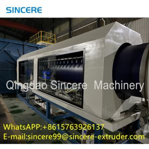 HDPE PVC PE Corrugated Pipe Machine Extruder 110mm 400mm