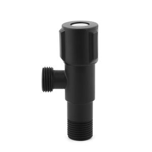 Leak Proof SS304 Brushed Angle Valve For Health Faucet 3/8 Inch