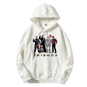 Jacquard Letters Leisurer Tuck Stitch Women'S Pullover Hoodies