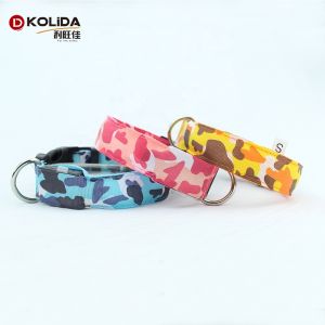 Luminescent Waterproof Lighted Dog Collar , Safety Glow Dog Collar Leash