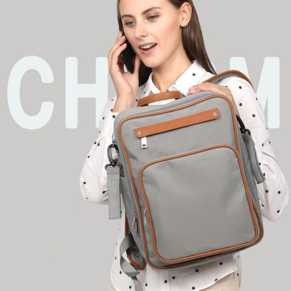 Multifunctional Baby Bag Waterproof Travel Backpack Business Shell Mummy Diaper