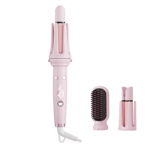 China 3 in 1 Hair Curling Iron & Straightening Comb 28mm 32mm Curling Roll with Buzzer Reminder Function on sale