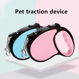 Automatic Telescopic Pet Traction Rope ABS Dog Walking Rope