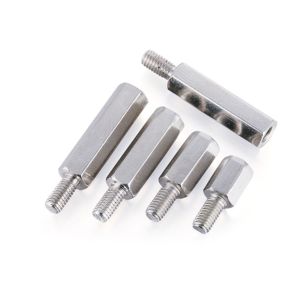 Stainless Steel Tubular Rivet Male - Female Threaded Hex Standoffs Steel