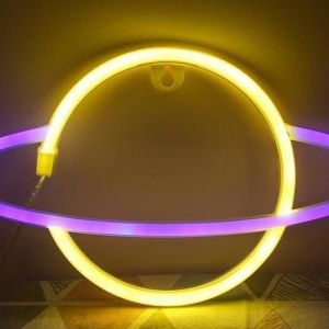 Waterproof Neon Tube Lights Flexible Side Glowing View Pink IP67