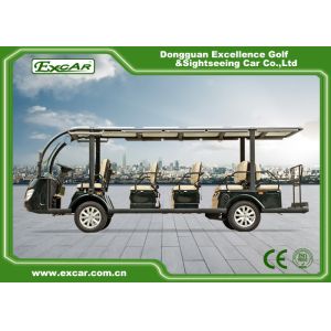 Aluminum Chassis Electric Sightseeing Car / Electric Passenger Bus
