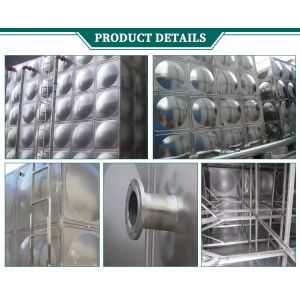Stainless Steel Inflatable Water Tanks With Good Quality Sectional Large