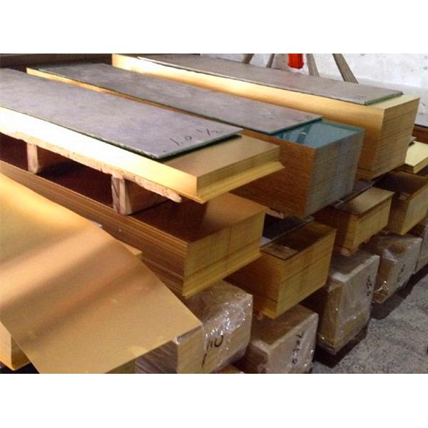 0.01mm~200mm Metal Brass Sheet Polished Surface For Decoration 1/2H CuZn40 CuZn37
