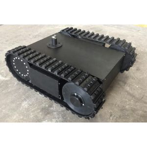 China Carrying Machine Rubber Track Undercarriage Mini Type For Stair Climbing Chassis on sale