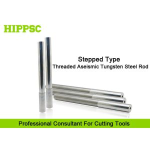 Steped Shank Tungsten Carbide Welding Rods , Solid Carbide Rods
