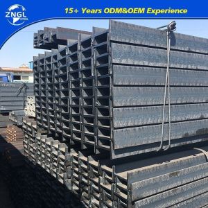 ASTM Hot Dipped Zinc Galvanized A572 Q345 Steel H Beam/I-Beam with Customized