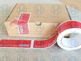VOID OPEN Custom Printed Security Tape Tamper Evident Sealing Tape For Packing