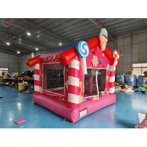 Commercial Grade Inflatable Bounce House Candy House Inflatable Jumping Castle