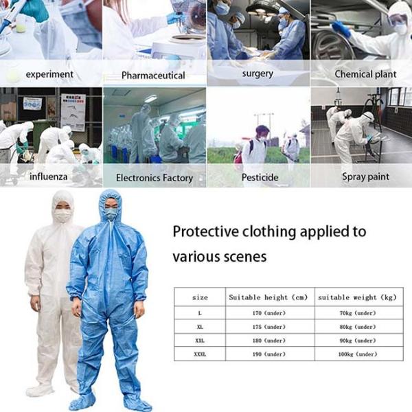 Barber Cape Workwear Coverall Protective Clothing Anti Pollution For Spray