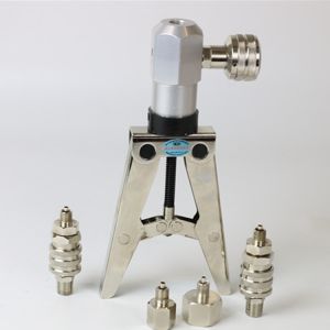 China Y039 Hand Pump Air Digital Pressure Gauge Calibrator on sale