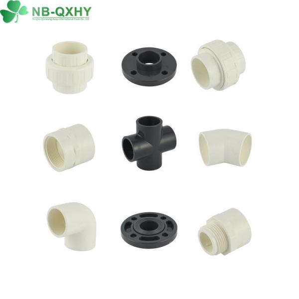 Buy Material Water Pipe Pluming High Pressure PVC Sch40 Sch80 Pipe Fitting for Connection at wholesale prices