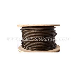 China 10503765 Main hoist steel-wire rope Durable Crane Spare Parts on sale