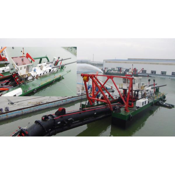 18 Inch 450 mm 900 cbm/h Marine Cutterhead Dredging Equipment with Cummins Engine
