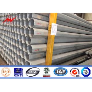 Electric Lattice Masts Steel Power Transmission Poles Galvanized Wind Proof
